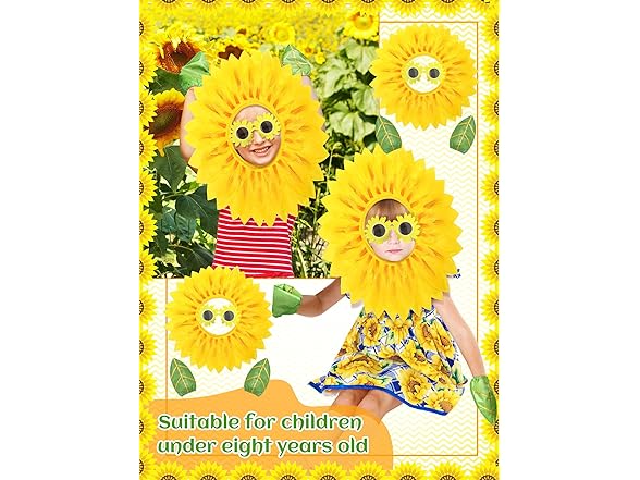 Halloween Funny Sunflower Costume
