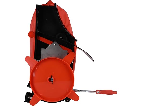 25 lb Handheld Bag Seeder Orange