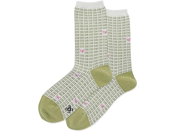 Hot Sox Women's (10-Apr) Women's CBD THC Crew Sock