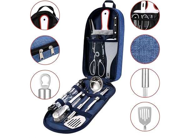 Camping Kitchen Equipment 16 Tools