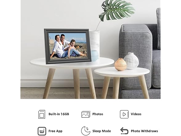 Digital Picture Frame | Wifi 10.1in