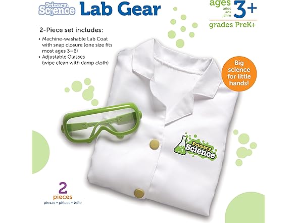 Learning Resources Lab Gear - 2 Pieces
