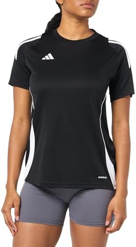 adidas Women's Tiro 24 Jersey, Black/White