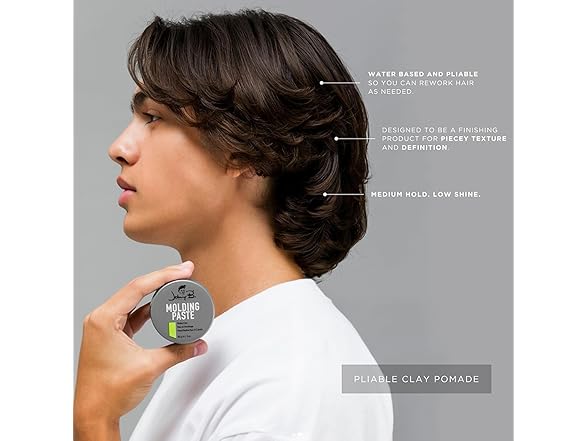 (2 Pack) Johnny B Molding Paste Pliable Clay, 3 oz