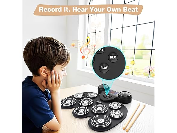 YOTTIX Electric Drum Set