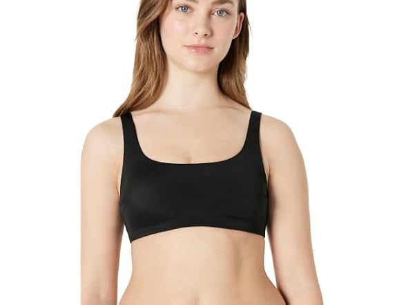 Amazon Essentials Women Squareneck Swim Bikini Top