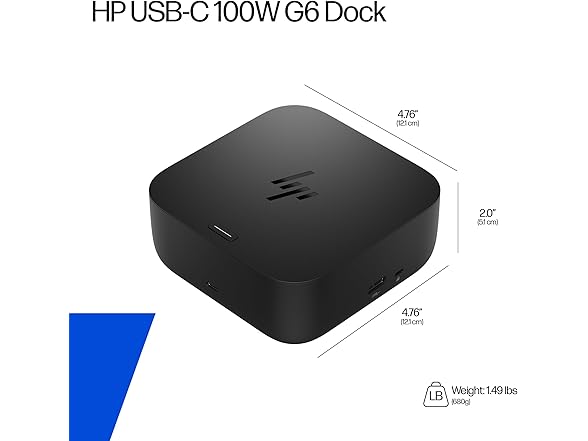 HP USB-C 100W G6 Compact Dock