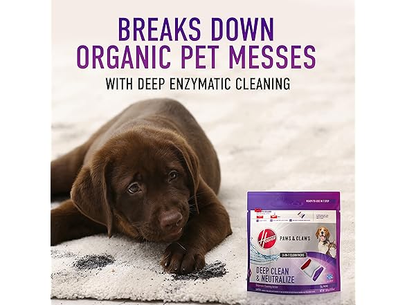 (3-Pack) Hoover Paws & Claws Clean Packs