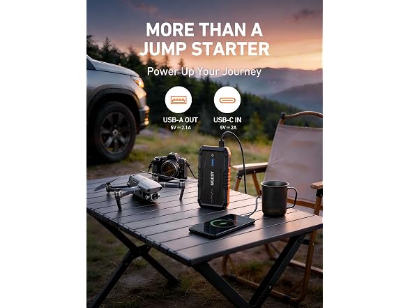 AstroAI S8 Car Battery Jump Starter