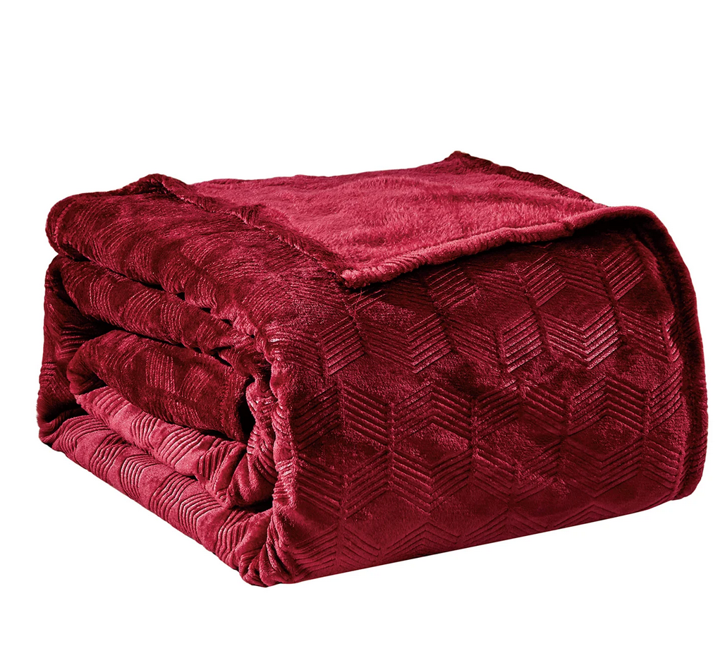 Luxury Home Armani Embossed Microplush Blanket - Gallery 18