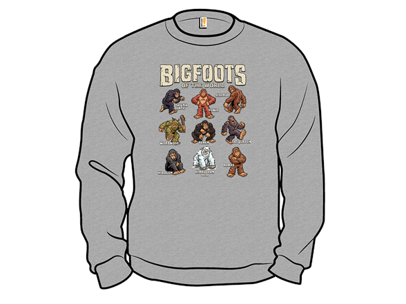 Bigfoots of the World