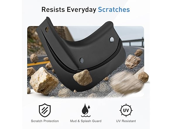 Safotad Mud Flaps for 2024-2025 Tesla Model 3