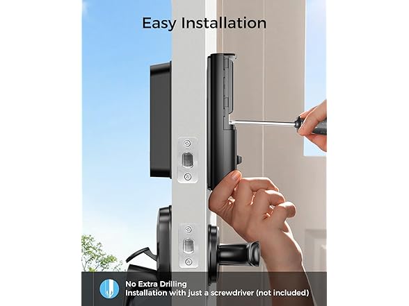 LNDU Fingerprint Keyless Entry Door Lock