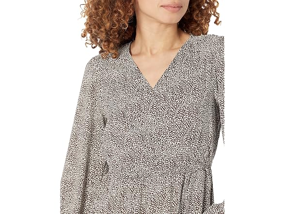 Amazon Essentials Women Long Sleeve Wrap Dress