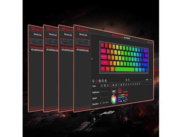 Redragon K683 Rapid Trigger HE Gaming Keyboard