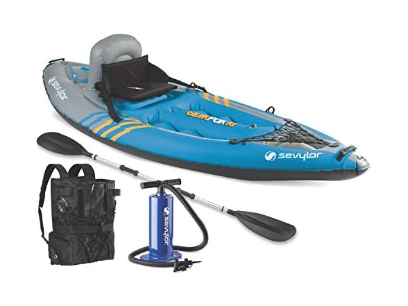 Sevylor QuickPak K1 1-Person Inflatable Kayak