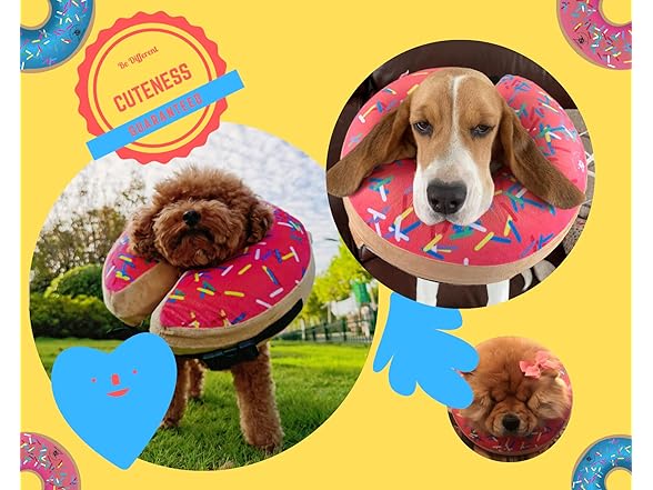 Dirty Little Paws Inflatable Dog Collar