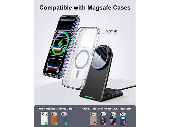 NANAMI 25W Magnetic Wireless Charger