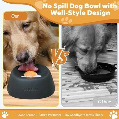 Slow Feeder Dog Bowl for Liquid Treats - Gallery 9