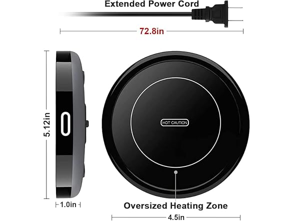 BESTINNKITS Smart Coffee Warmer