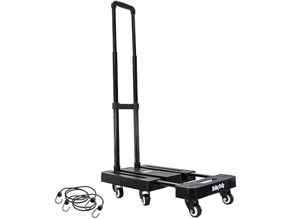Trolley Dolly Platform Cart 6-Wheel Handtruck