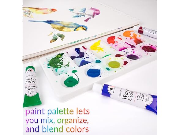 W.A. Portman Water Color Paint Set