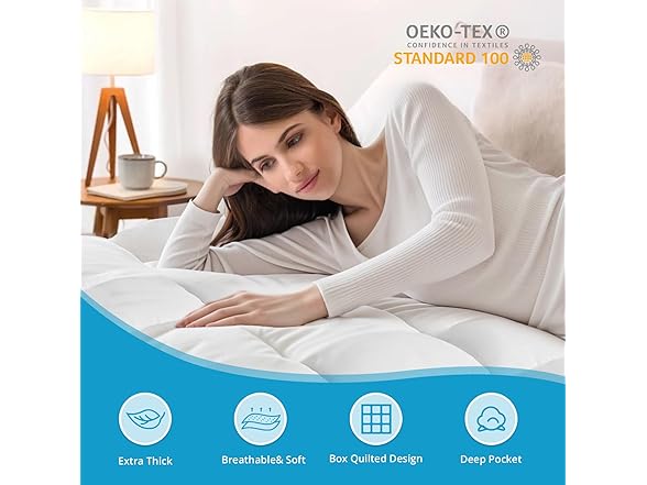 wOod-it Extra Thick King Mattress Topper