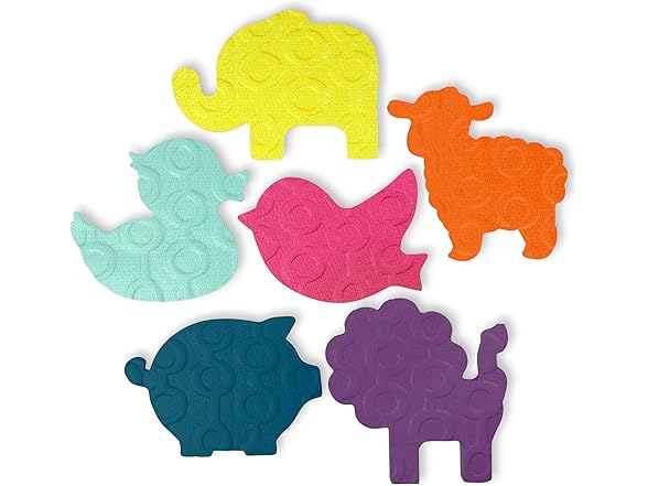 B. toys – Foam Tiles Animal Floor Mat
