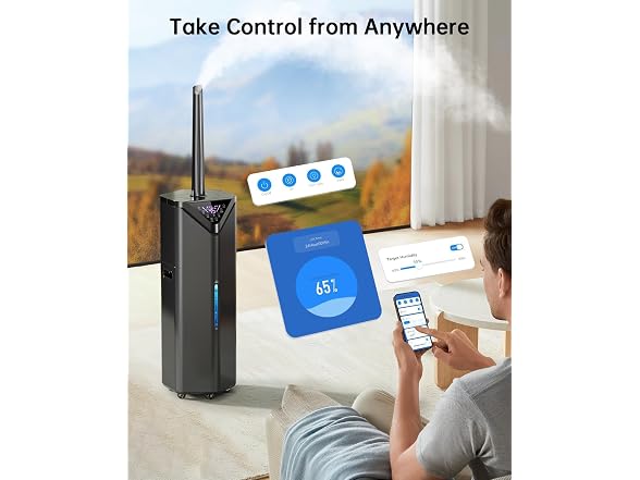 AERZY 5Gal Smart Humidifier 1000mL/h