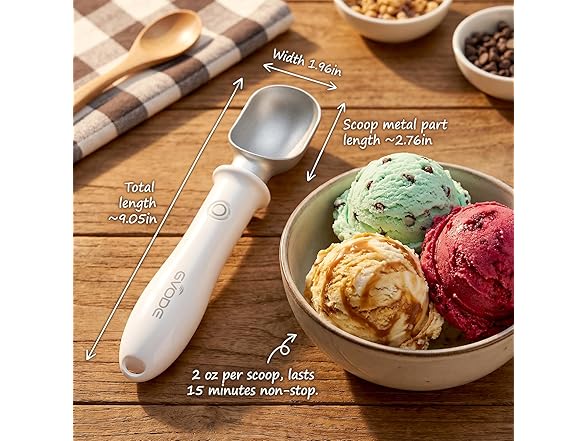 Heated Ice Cream Scoop