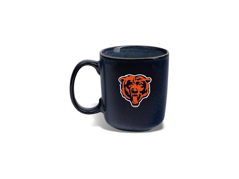 The Memory Company Officially Licensed NFL 15oz Artisan Faded Rim Ceramic Mug - Premium Fan Drinkware with Team Logo, Ideal Coffee Cup for Home, Office & Game Day