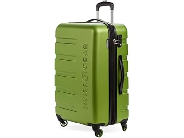 $49.99, Was $155, 67% Off! SwissGear 7366 Hardside Luggage dealfomo