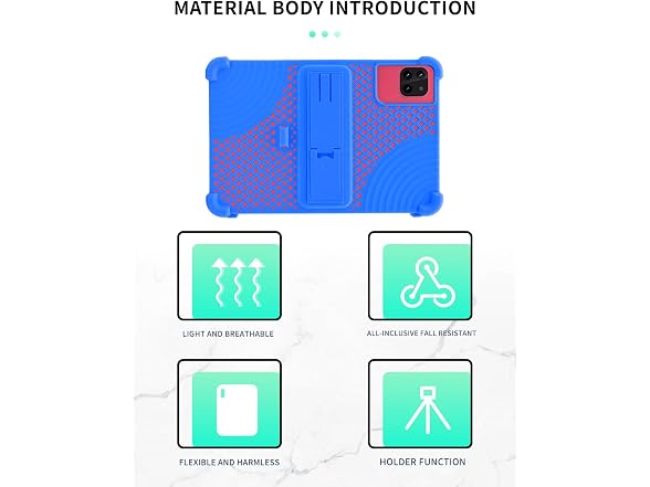 Case for Relndoo P80/COLORROOM Tablet