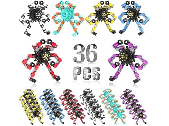Szcuelz 36PCS Fidget Spinner Kids