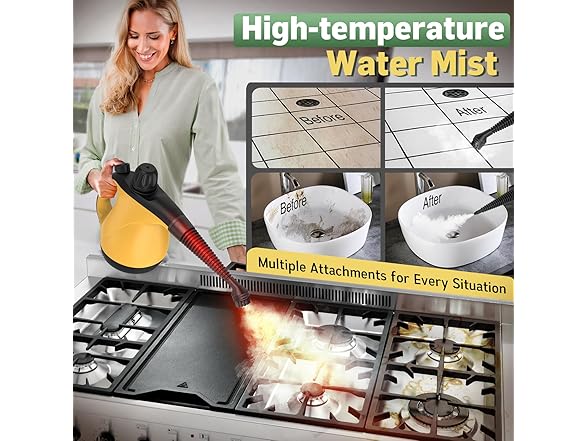 Let'Steam Portable Steam Cleaner