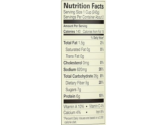 Amy's Organic Black Bean Vegetable Soup, 14.5 Oz