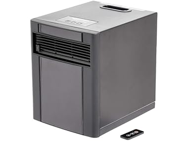 $33.99, Was $88.99, 61% Off! Amazon Basics Portable Space Heater w/Remote dealfomo