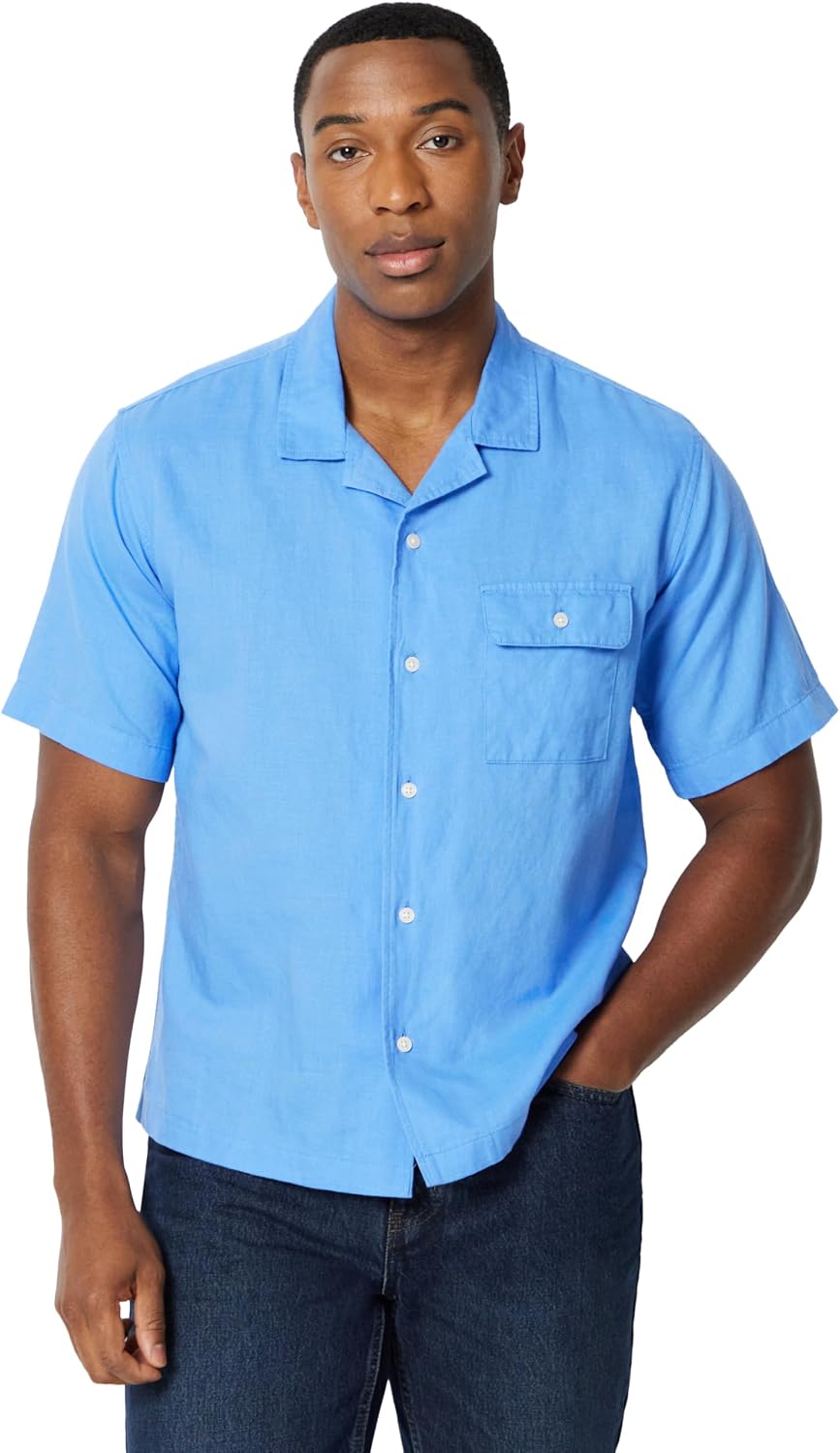 Amazon Essentials Men Relaxed-fit Short Shirt - Gallery 7