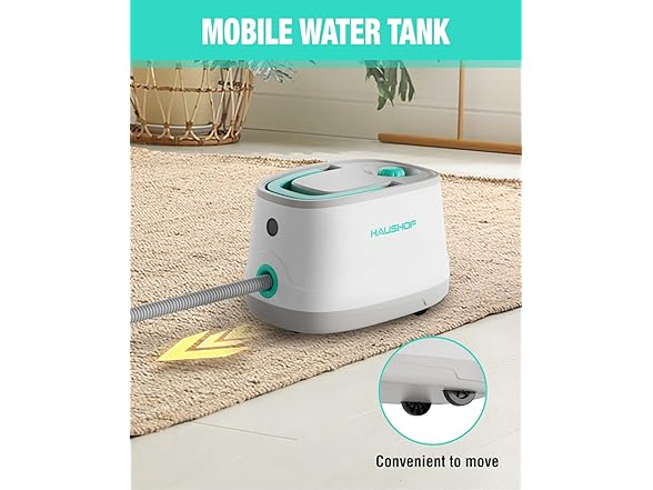 HAUSHOF 1.5L Steam Cleaner