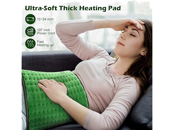 VALGELUIK Heating pad for Back Pain