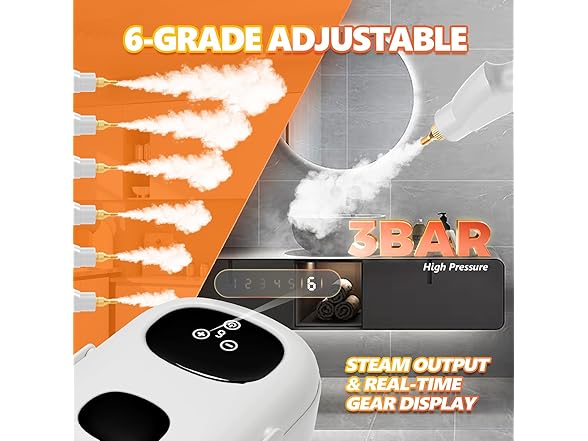 TwoOases Multipurpose Steam Cleaner