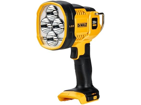 DEWALT 20V MAX LED Work Light, Handheld Spotlight with 508 Y (Open Box)