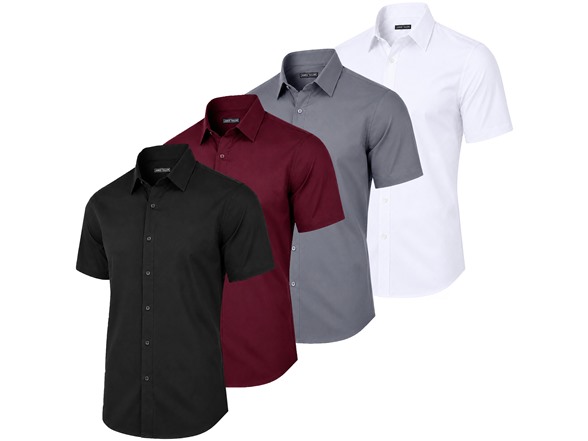 Black - Burgundy - Grey - White