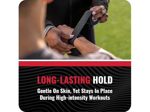 RockTape Athletic Tape Joint Support Black