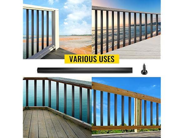 Deck Balusters, 101 Pack Metal Deck x0.8