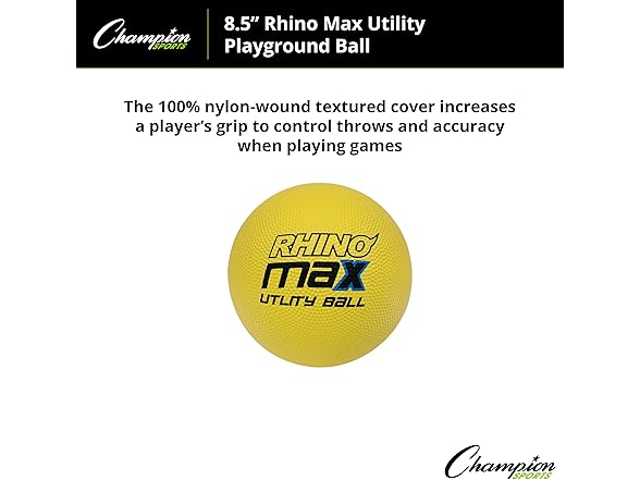 Champion Rhino Utility Playground Ball