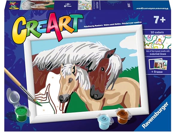 Ravensburger CreArt Mother/Foal Paint by Number