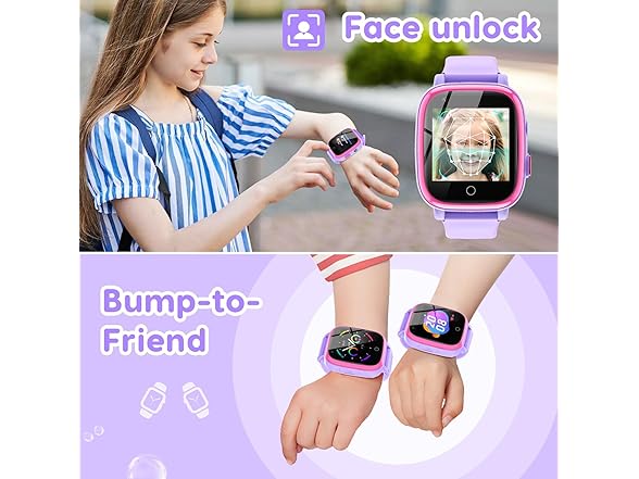 cjc 4G Smart Watch for Kids with GPS Tracker, Texting and Calling
