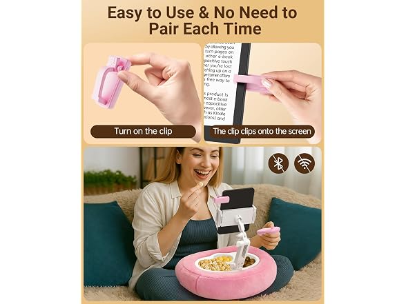 Bongogoo Pillow Stand w/Page Turner