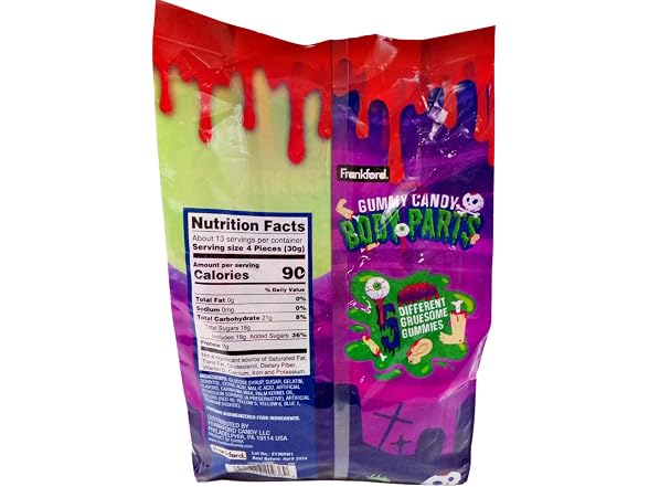 Frankford Gummy Body Parts Halloween Candy